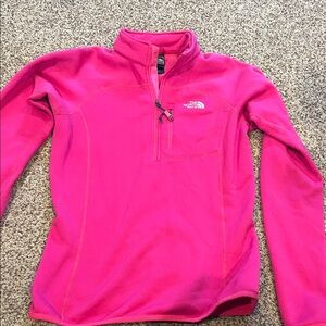 North face fleece quarter zip